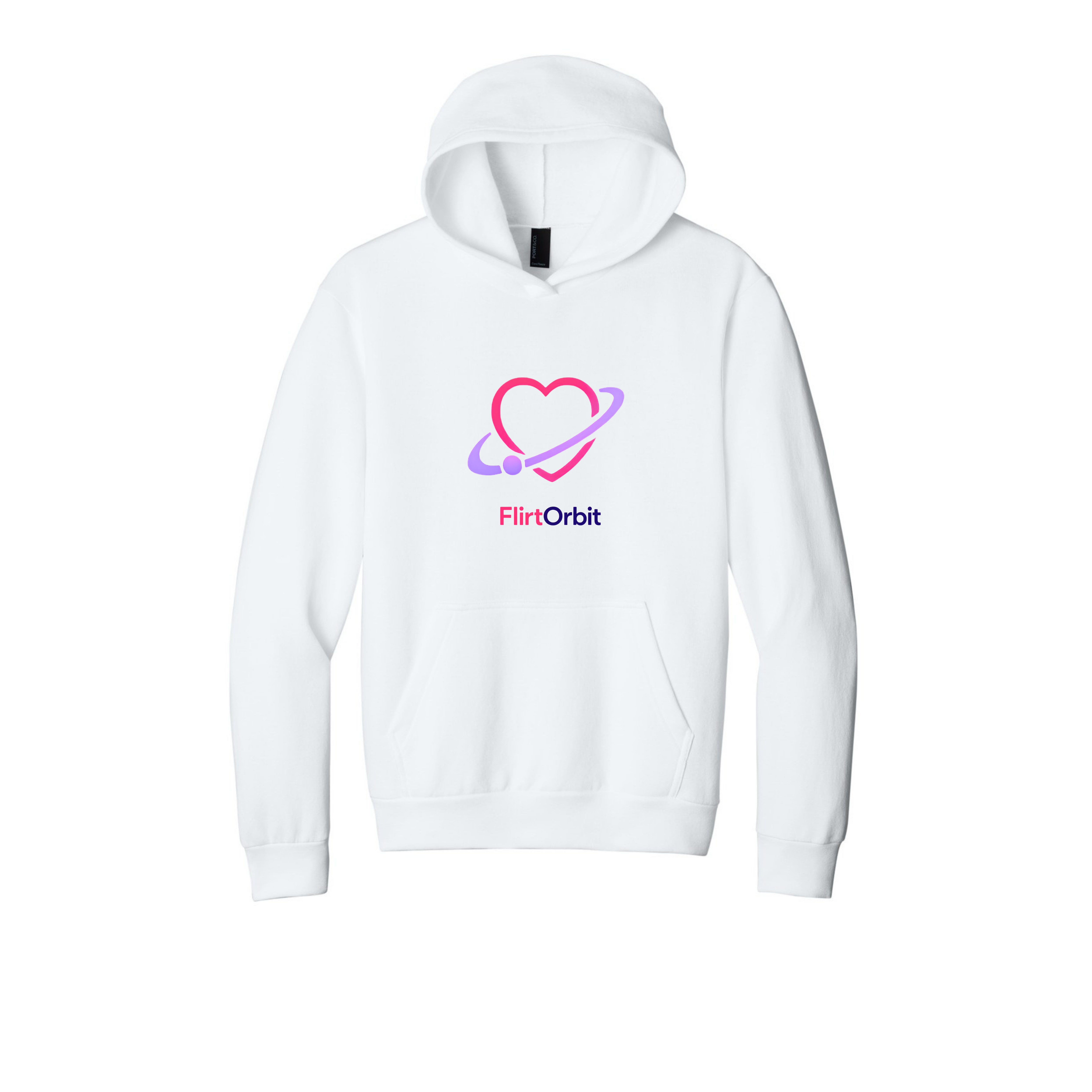 FlirtOrbit Heart Orbit Men's Hoodie
