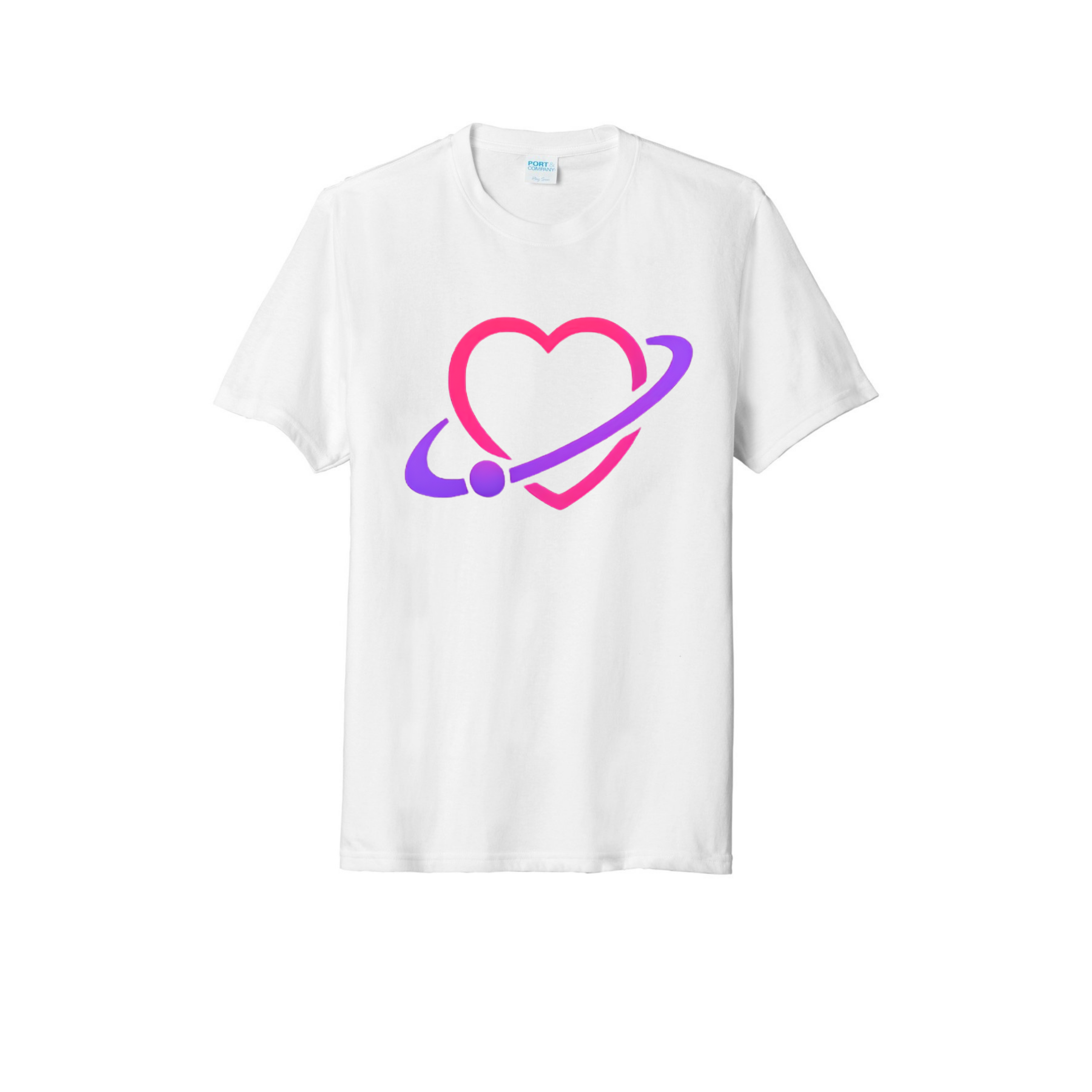 FlirtOrbit Heart Orbit Tri-Blend T-Shirt