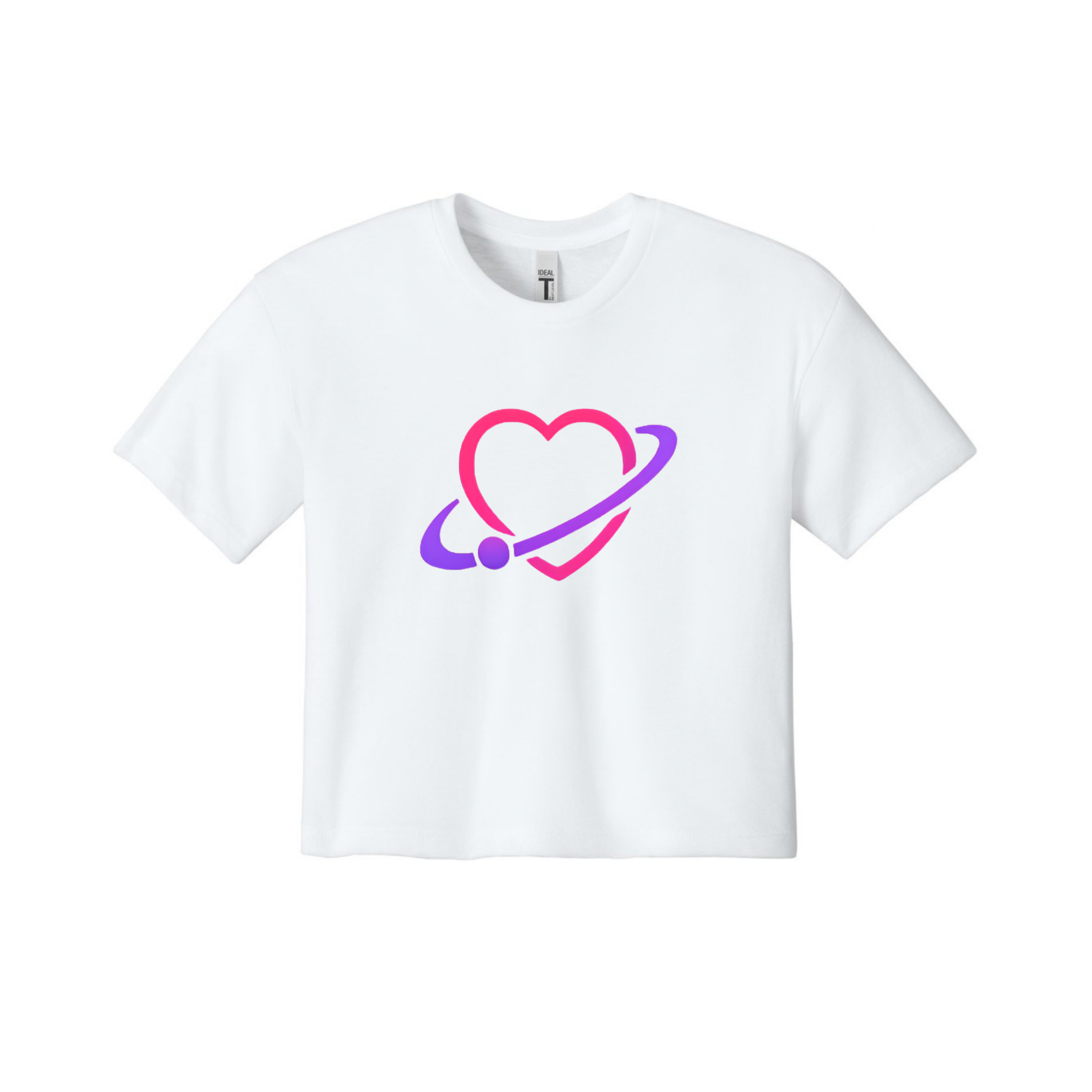 FlirtOrbit Women's Logo Cropped T-Shirt