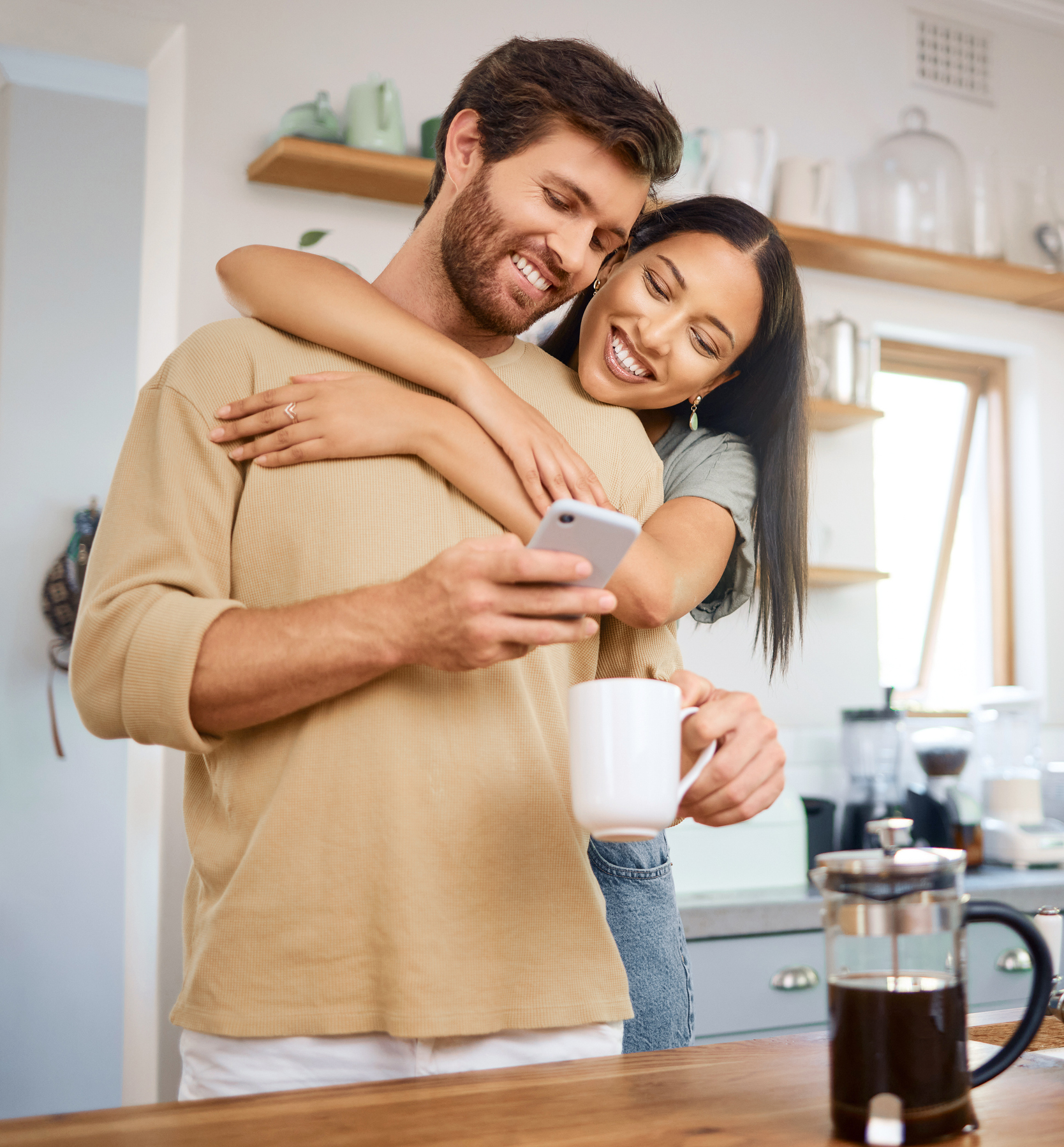 Happy couple